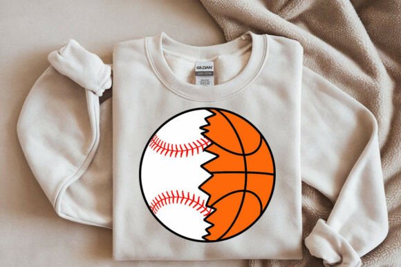Baseball Basketball Split Ball SVG: A Versatile Graphic for Crafts