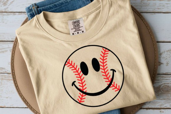 Baseball Smile Face Svg, Baseball Mom
