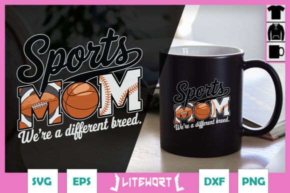 Love Sports Mom Different Breed SVG Review: A Designer’s Perspective