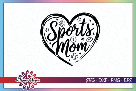 Sports Mom Love Hockey Mama SVG: A Versatile Graphic Design Asset for Crafts and Branding