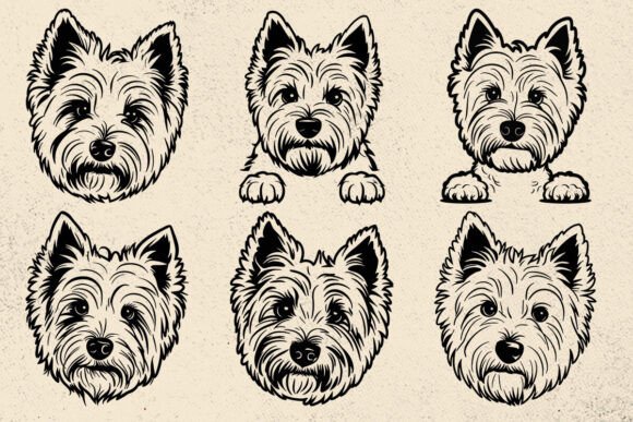 West Highland White Terrier SVG for Crafts and Graphics